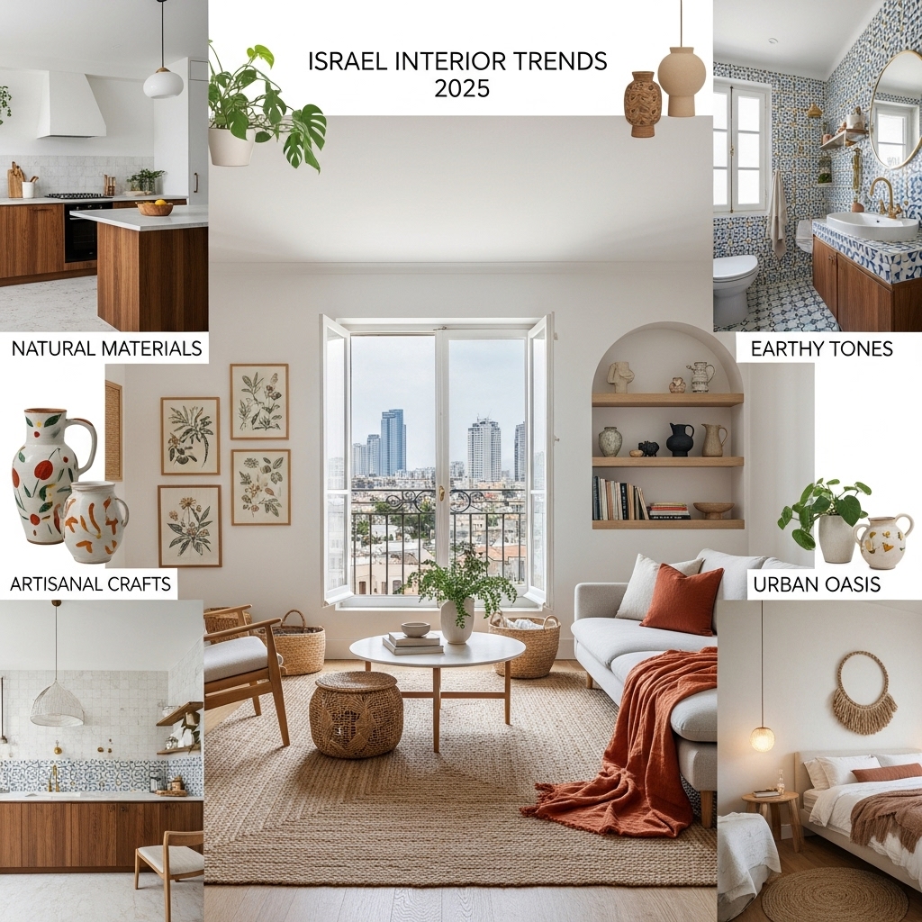 מגמות עיצוב פנים בישראל 2025 - כיצד סטודיו להדמיות מגשים חזונות