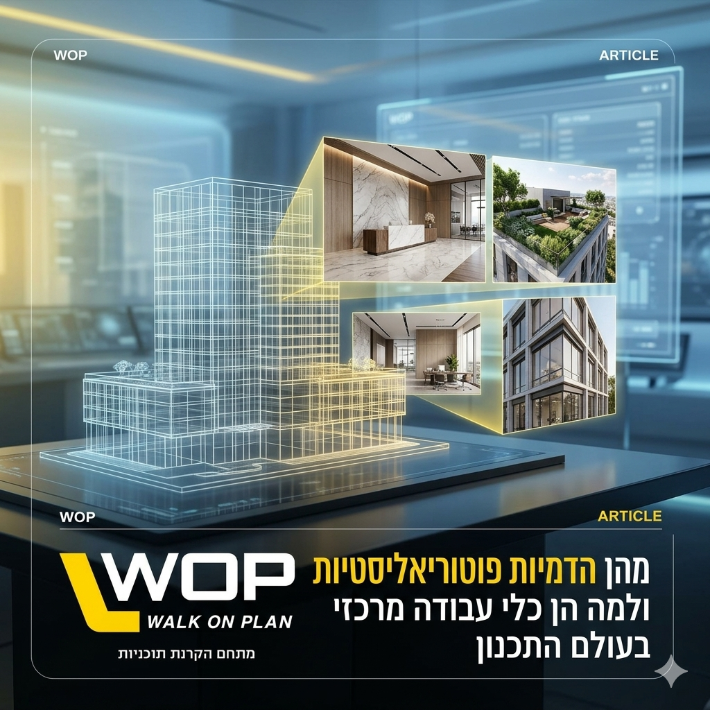 מהן הדמיות פוטוריאליסטיות? מאמר של WOP