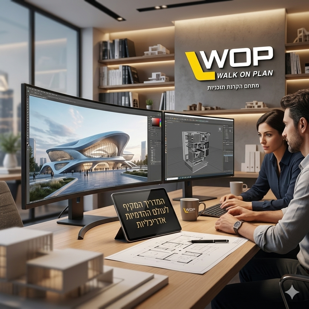 מדריך להדמיות אדריכליות מבית WOP